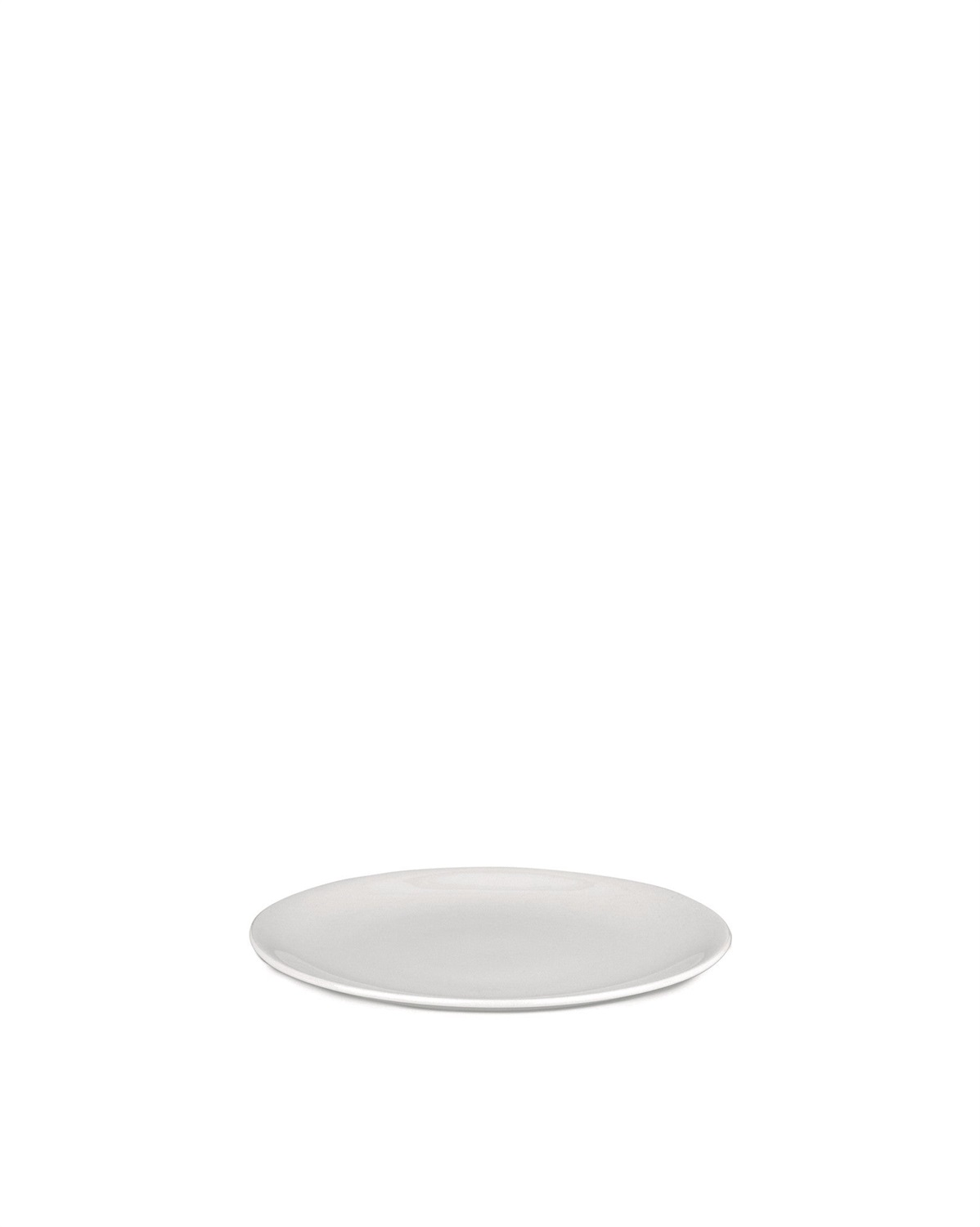 Alessi AGV29/5 Piatto da Dessert All-Time in Porcellana Bone China - Set da 4 - Design Guido Venturini - Ø 20 cm