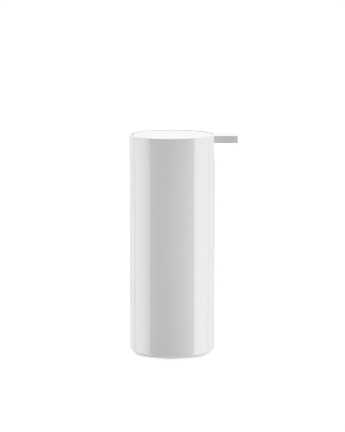 Alessi PL14 W Birillo - Dispenser per Sapone Liquido Bianco in PMMA, 20 cl, Design di Piero Lissoni