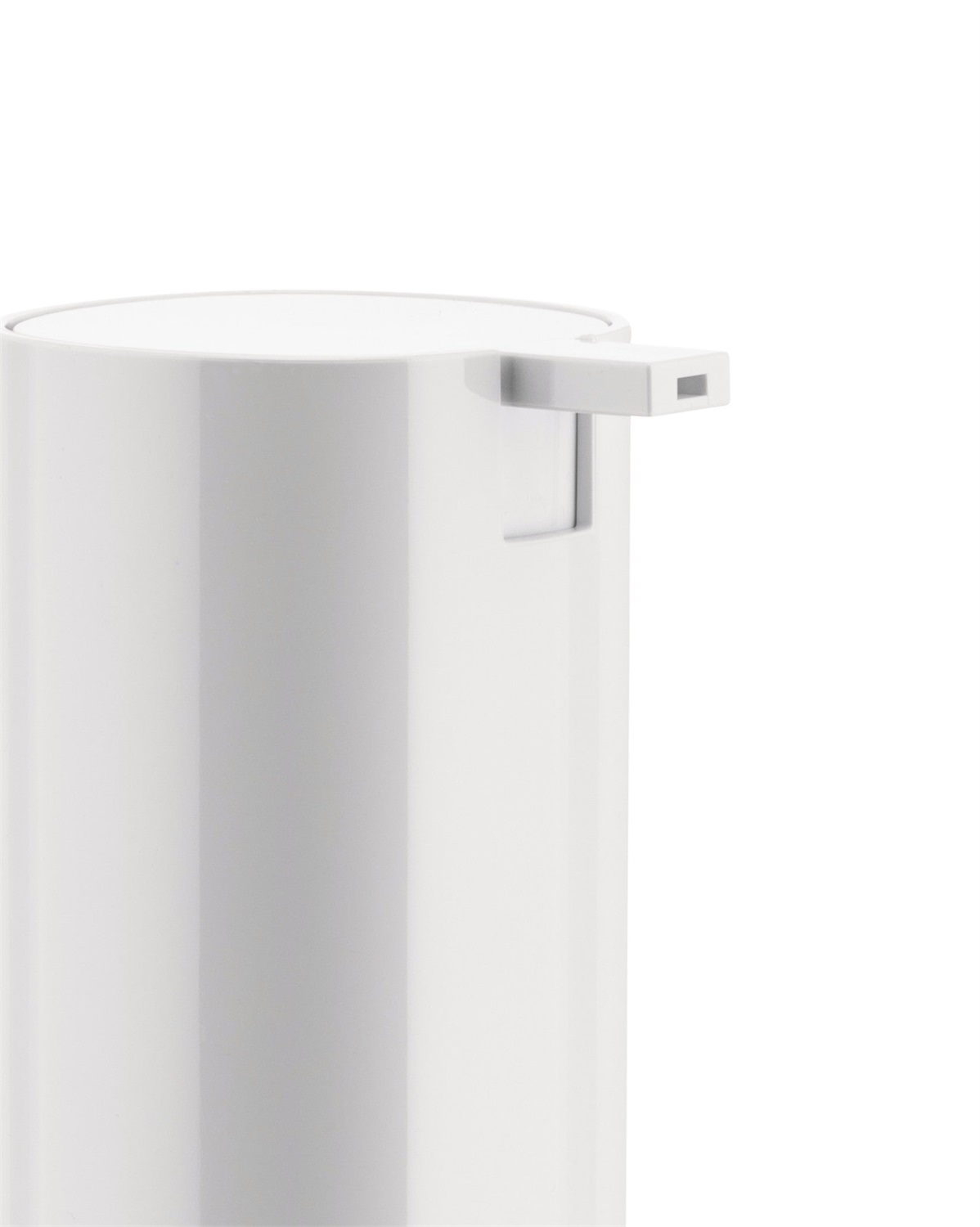 Alessi PL14 W Birillo - Dispenser per Sapone Liquido Bianco in PMMA, 20 cl, Design di Piero Lissoni