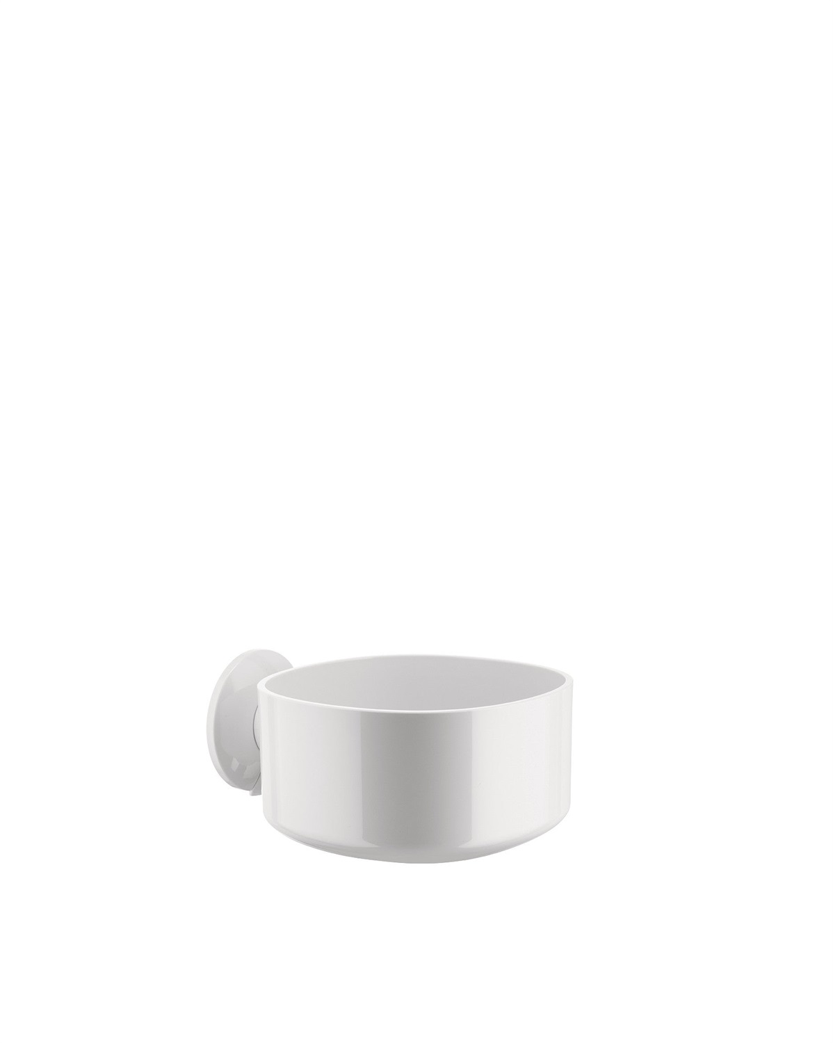 Alessi Portasapone Birillo Bianco in PMMA - Design Piero Lissoni, Dimensioni 19 x 15 x 8 cm