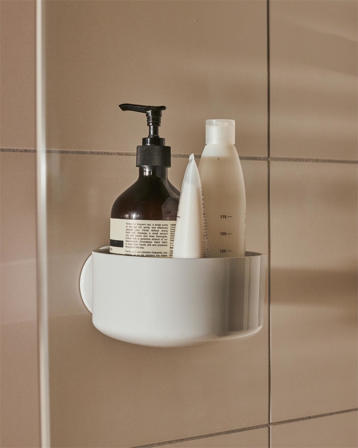 Alessi Portasapone Birillo Bianco in PMMA - Design Piero Lissoni, Dimensioni 19 x 15 x 8 cm