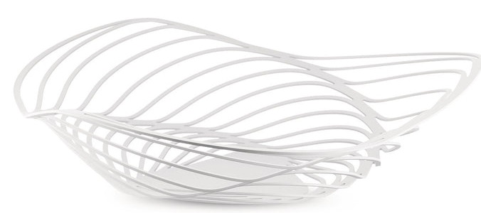 Alessi ACO01 Trinity Centrotavola in Acciaio Inossidabile 18/10, Lucido, Diametro 43 cm, Altezza 10 cm, Design di Adam Cornish