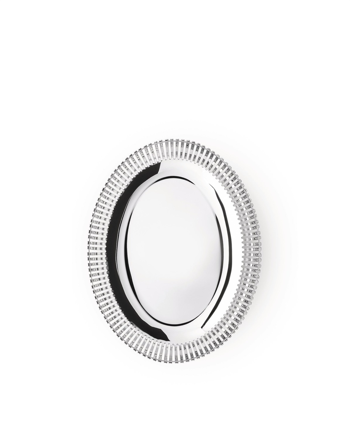 Alessi PCH06/26 - Cestino Ovale in Acciaio Inossidabile 18/10, 26 cm, Design Pierre Charpin