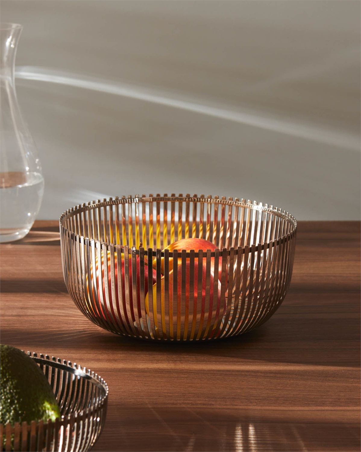 Alessi PCH05/30 Fruttiera di Design in Acciaio Inossidabile 18/10, Diametro 30 cm, Altezza 12 cm