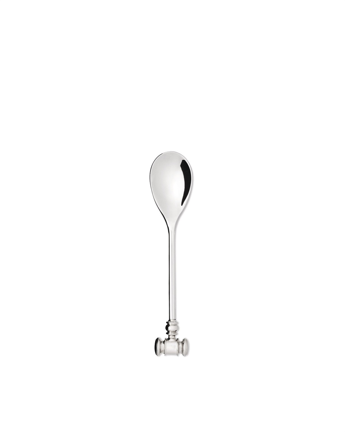 Alessi MW20S2 Dressed Cucchiaino a Martelletto in Acciaio Inossidabile 18/10 e Resina Termoplastica - Set di 2 Pezzi, Design di Marcel Wanders