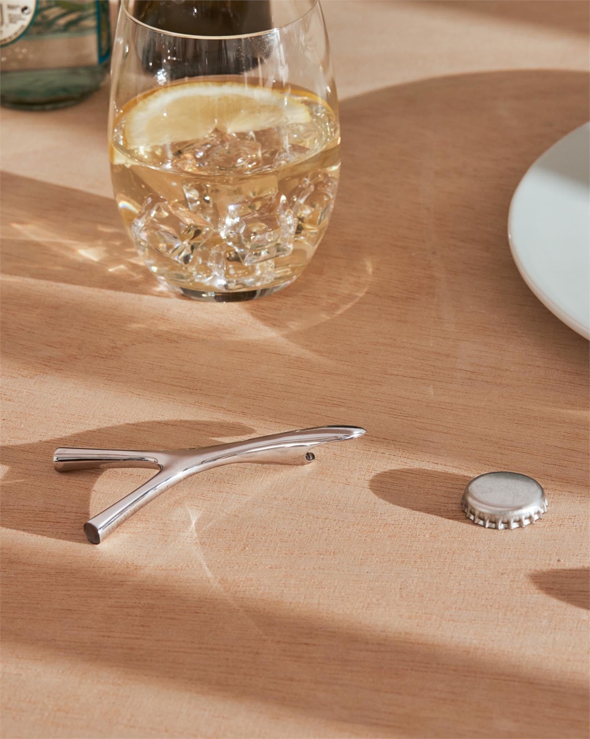 Alessi FGO06 Apribottiglie Virgula Divina in Acciaio Inossidabile 18/10 - Design di Frédéric Gooris, Lavabile in Lavastoviglie, Ergonomico