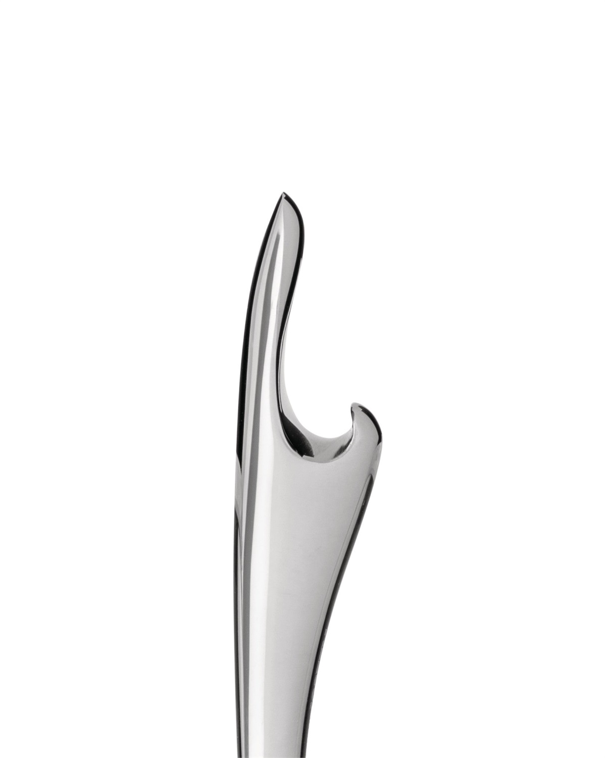 Alessi FGO06 Apribottiglie Virgula Divina in Acciaio Inossidabile 18/10 - Design di Frédéric Gooris, Lavabile in Lavastoviglie, Ergonomico