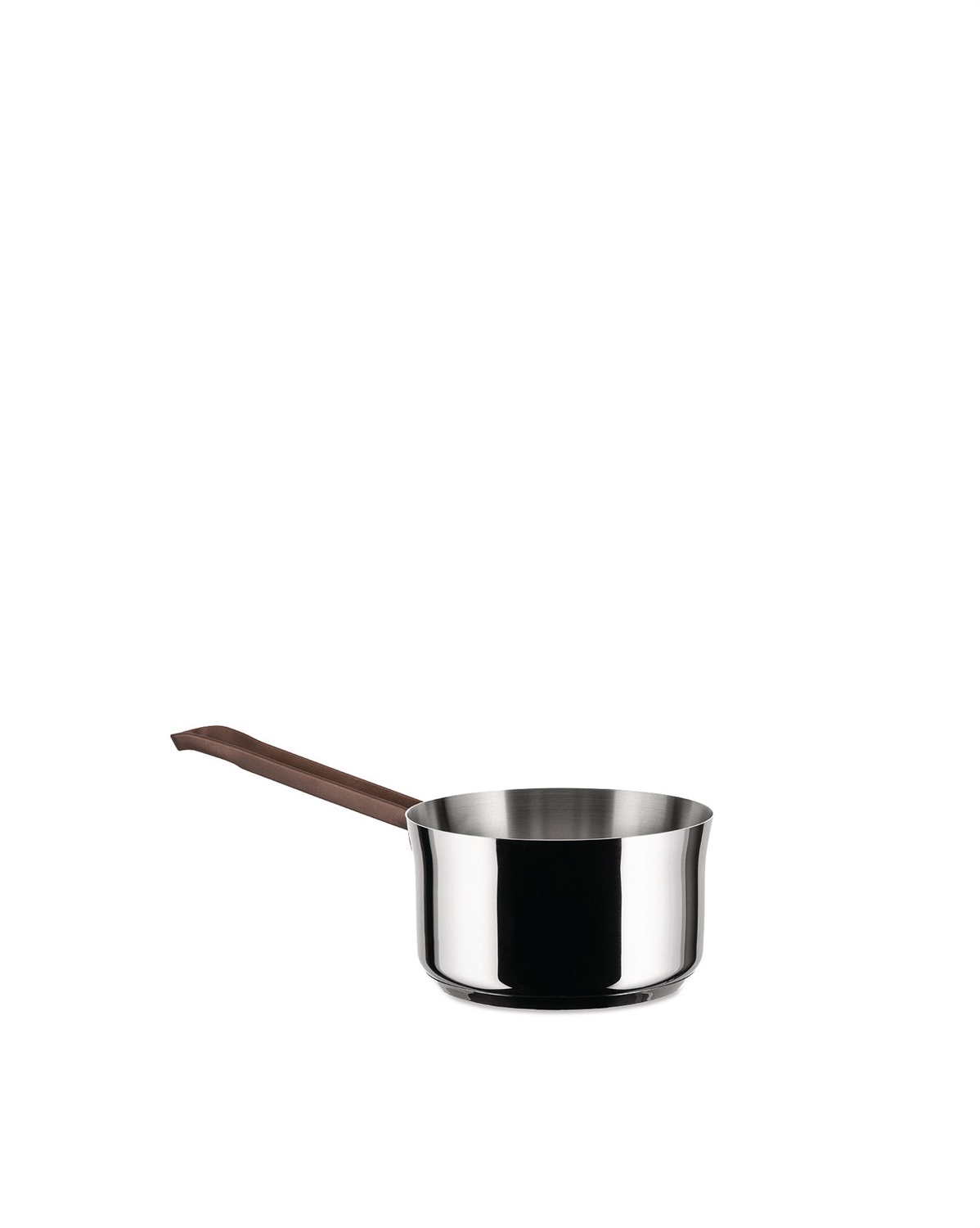 Alessi Edo PU105/16 - Casseruola a Manico Lungo in Acciaio Inox con Rivestimento in PVD, Diametro 16 cm