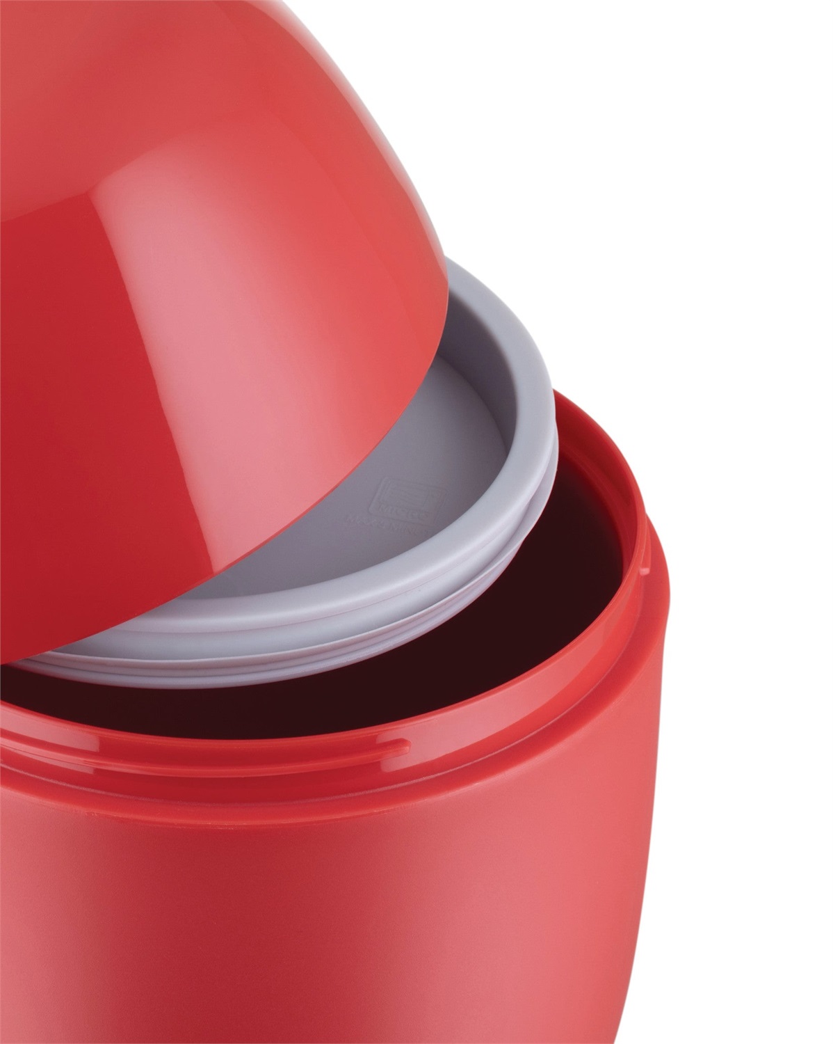 Alessi Food à Porter Lunch Box Azzurro - Portavivande Termico in Resina Termoplastica, Capacità 50 cl, Design di Sakura Adachi