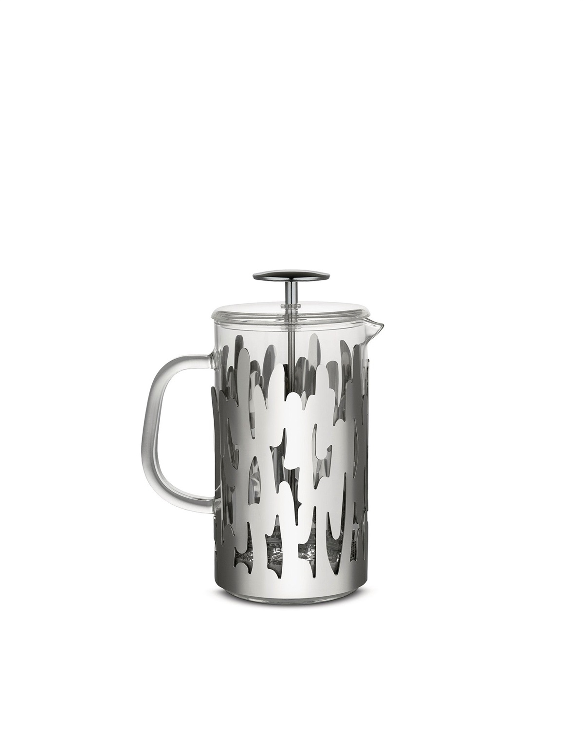 Alessi Barkoffee BM12/8 - Caffettiera a Presso-Filtro 8 Tazze in Acciaio Inossidabile 18/10