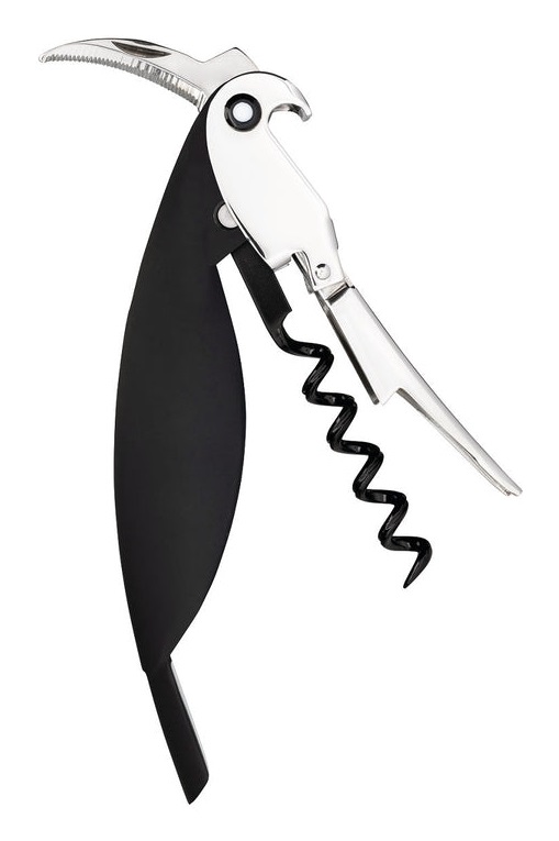 Alessi Cavatappi Parrot AAM32 - Design di Alessandro Mendini, in Alluminio, Dimensioni 18x8x3 cm