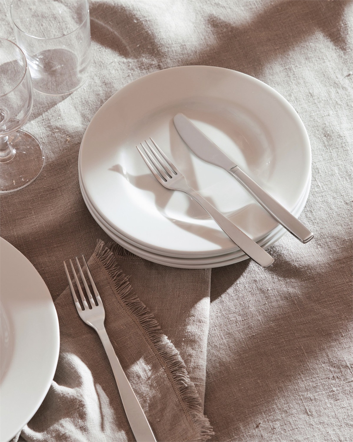 Alessi AJM22/6 Coltello da Frutta in Acciaio Inossidabile 18/10 Lucido - Set da 6, Design Jasper Morrison