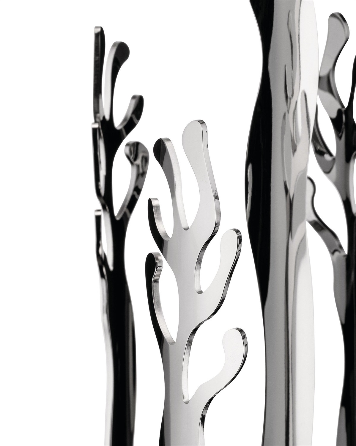 Alessi Mediterraneo ESI19 - Portabicchieri a Due Scomparti in Acciaio Inox Lucido, Design Ispirato al Mare