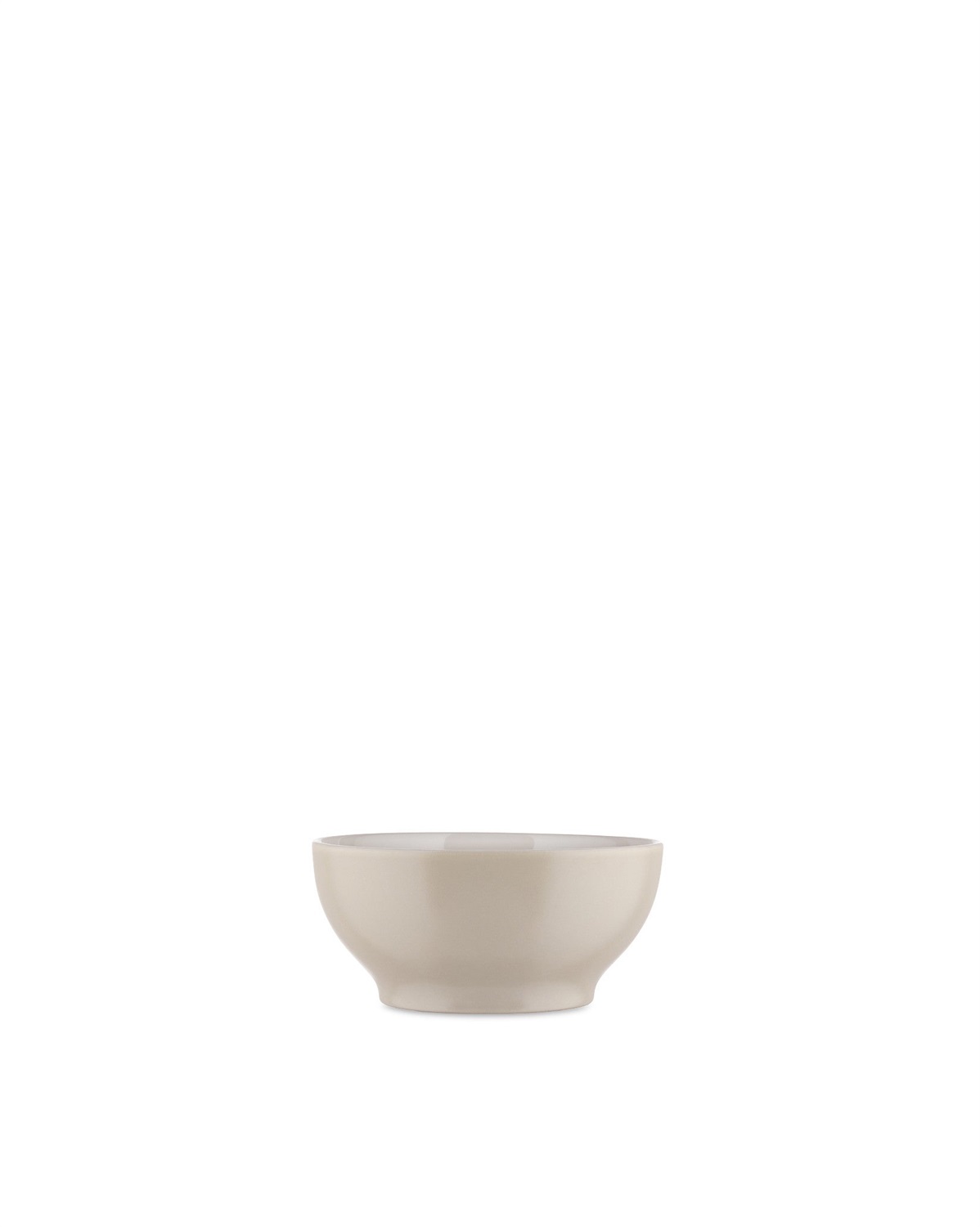 Alessi DC03/54 LG Ciotola Piccola in Ceramica Stoneware Grigio - Set da 4, Designer David Chipperfield, Diametro 15 cm, Capienza 60 cl