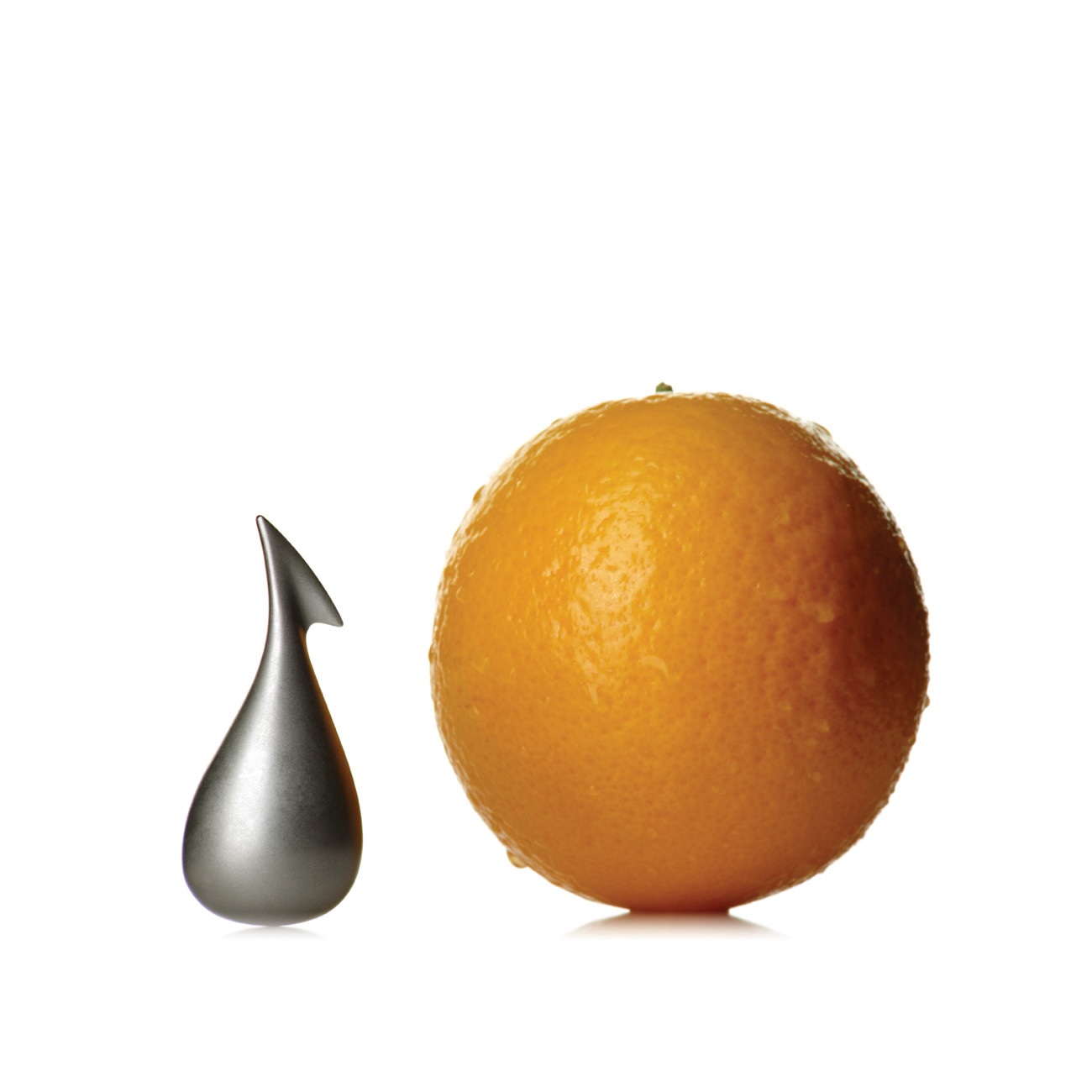 Alessi Apostrophe GCH02 - Sbuccia Arance in Acciaio Inossidabile Satinato, Design di Gabriele Chiave
