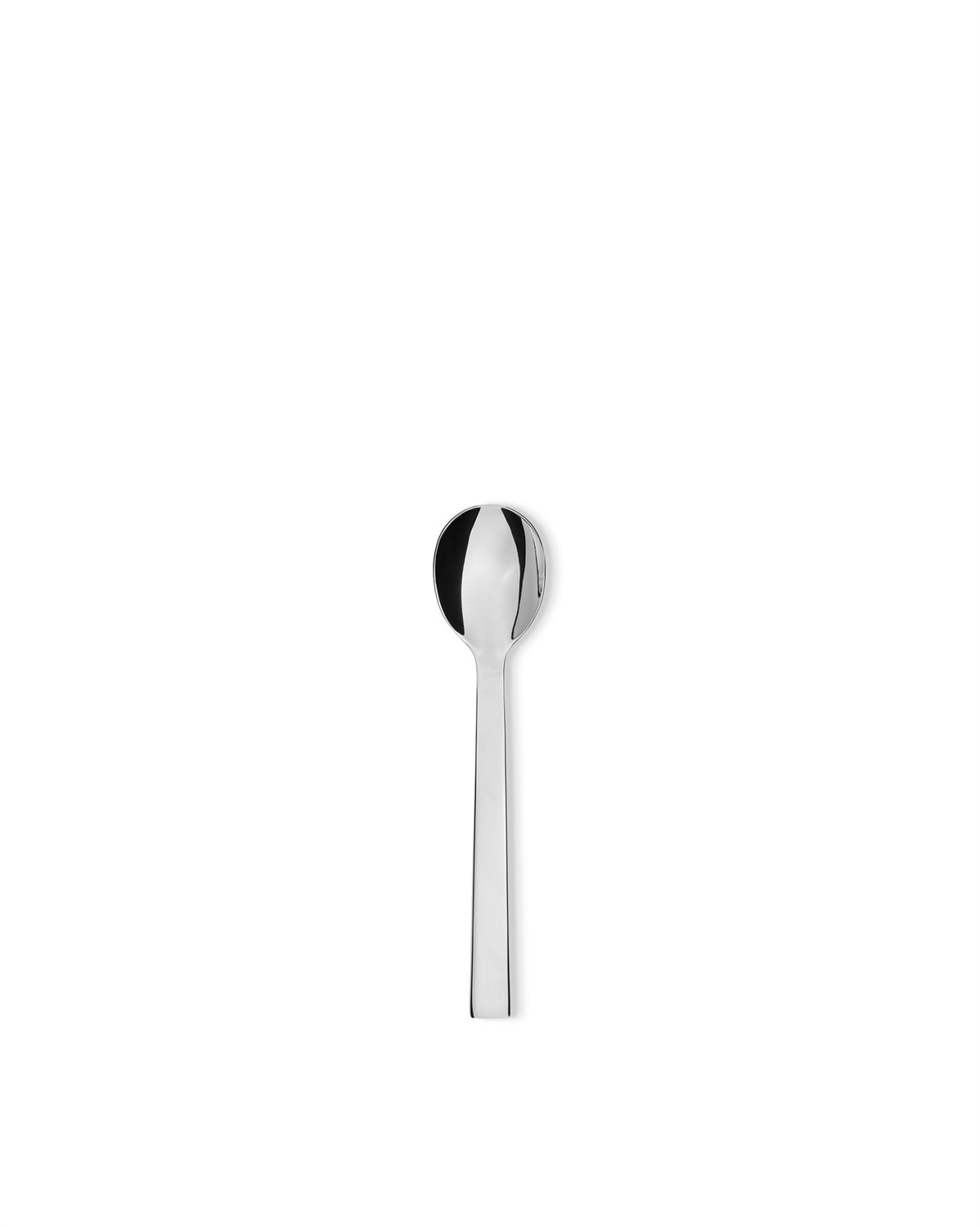 Alessi DC05/1 Santiago Cucchiaio da Tavola in Acciaio Inossidabile 18/10 Lucido - Set da 6, Design di David Chipperfield