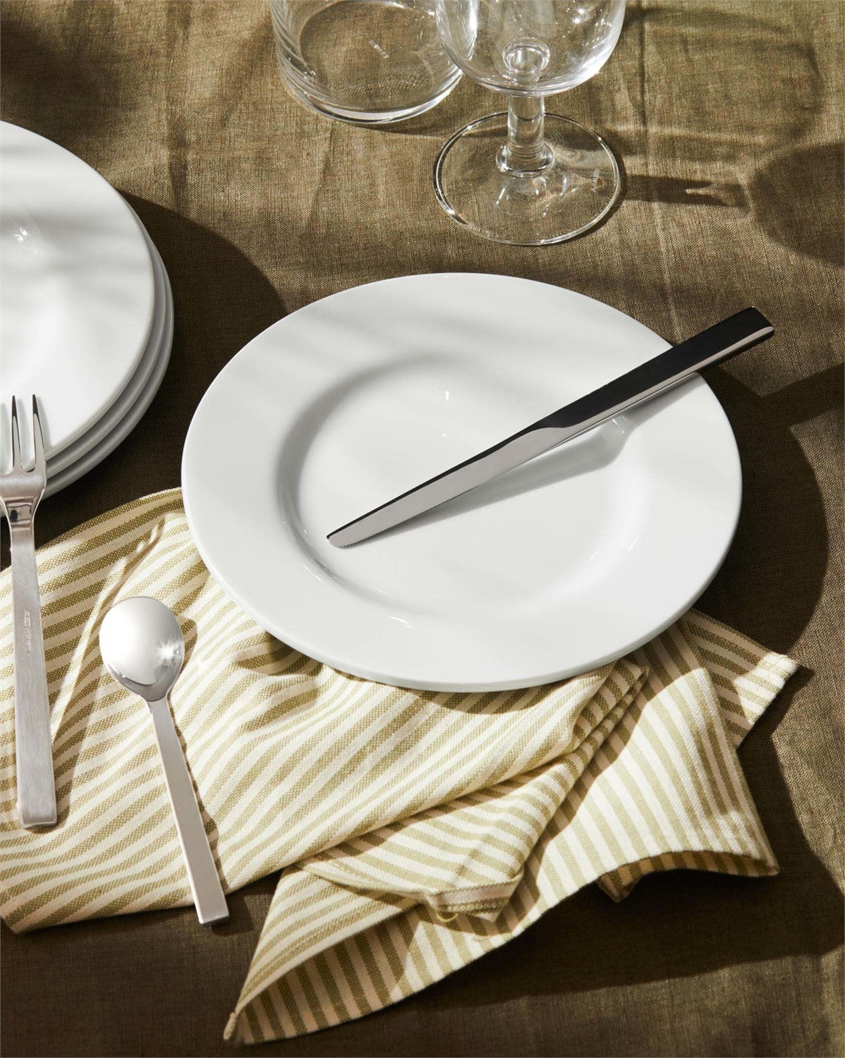 Alessi DC05/6 Santiago Coltello da Frutta in Acciaio Inossidabile 18/10 Lucido - Set da 6 Pezzi