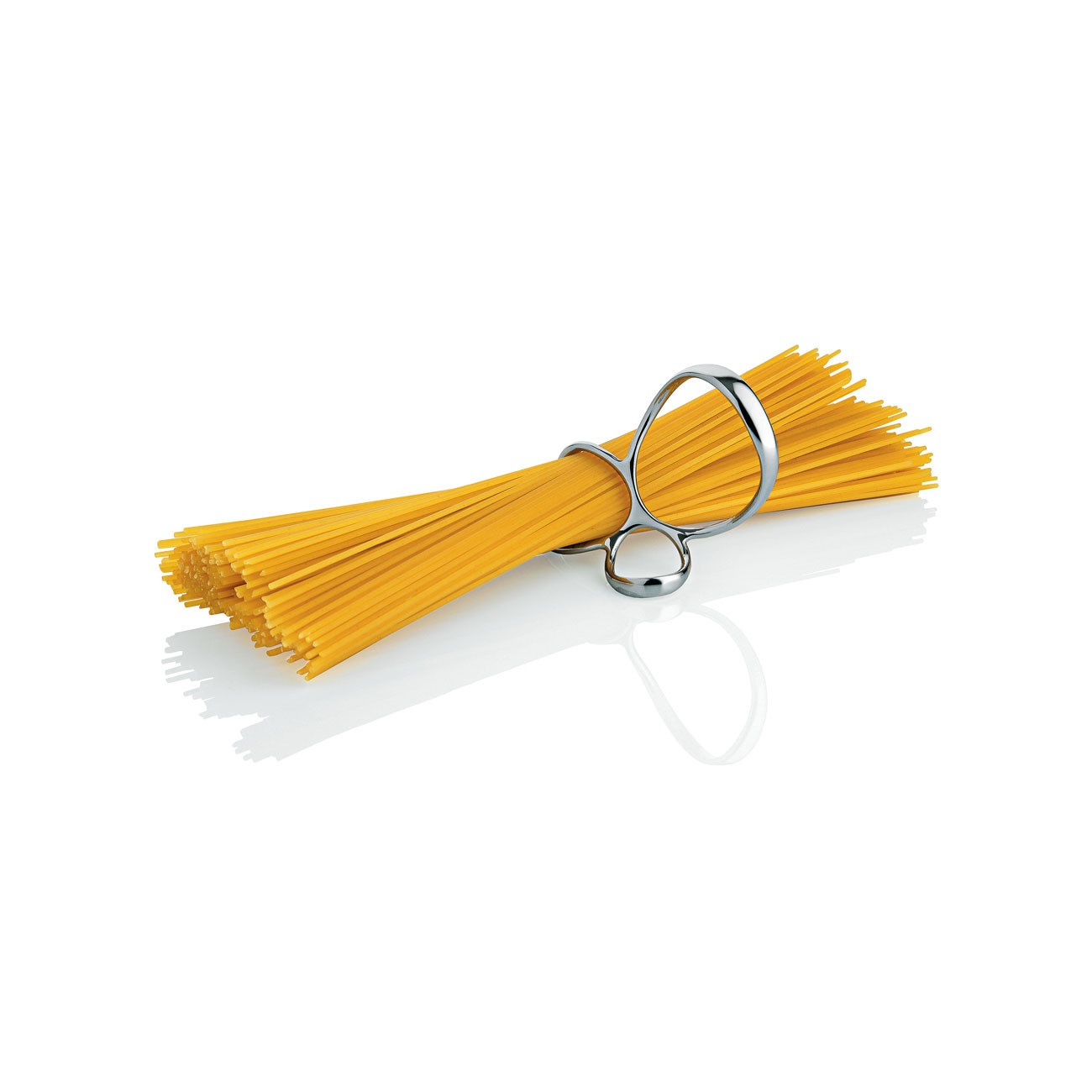 Alessi Dosatore per Spaghetti Voile in Acciaio Inossidabile 18/10 - Design Paolo Gerosa - Misuratore per 1, 2 e 5 Porzioni
