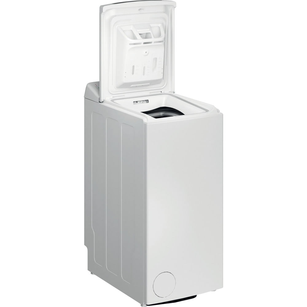 Whirlpool Lavatrice a libera installazione TDLR 6240S IT - Caricamento dall'alto, 6 kg, Classe C, 1200 Giri/min, 6° SENSO, FreshCare
