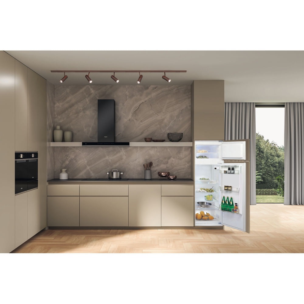 Whirlpool Frigorifero Doppia Porta da Incasso ART 3802 - Capacità 218 Litri, Classe E, Raffreddamento Statico, Bianco
