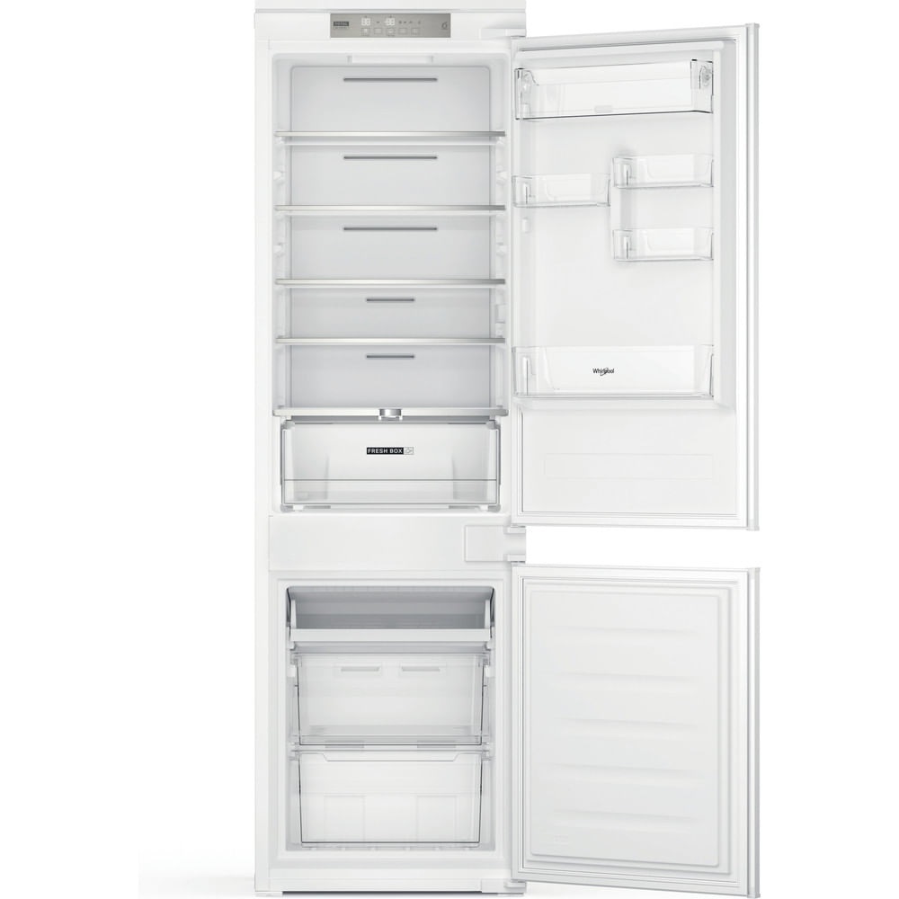 Whirlpool WHC18 T514 Frigorifero Combinato a Incasso Total No Frost Ventilato 250 Litri Classe C 55 cm 32 db h 177 cm