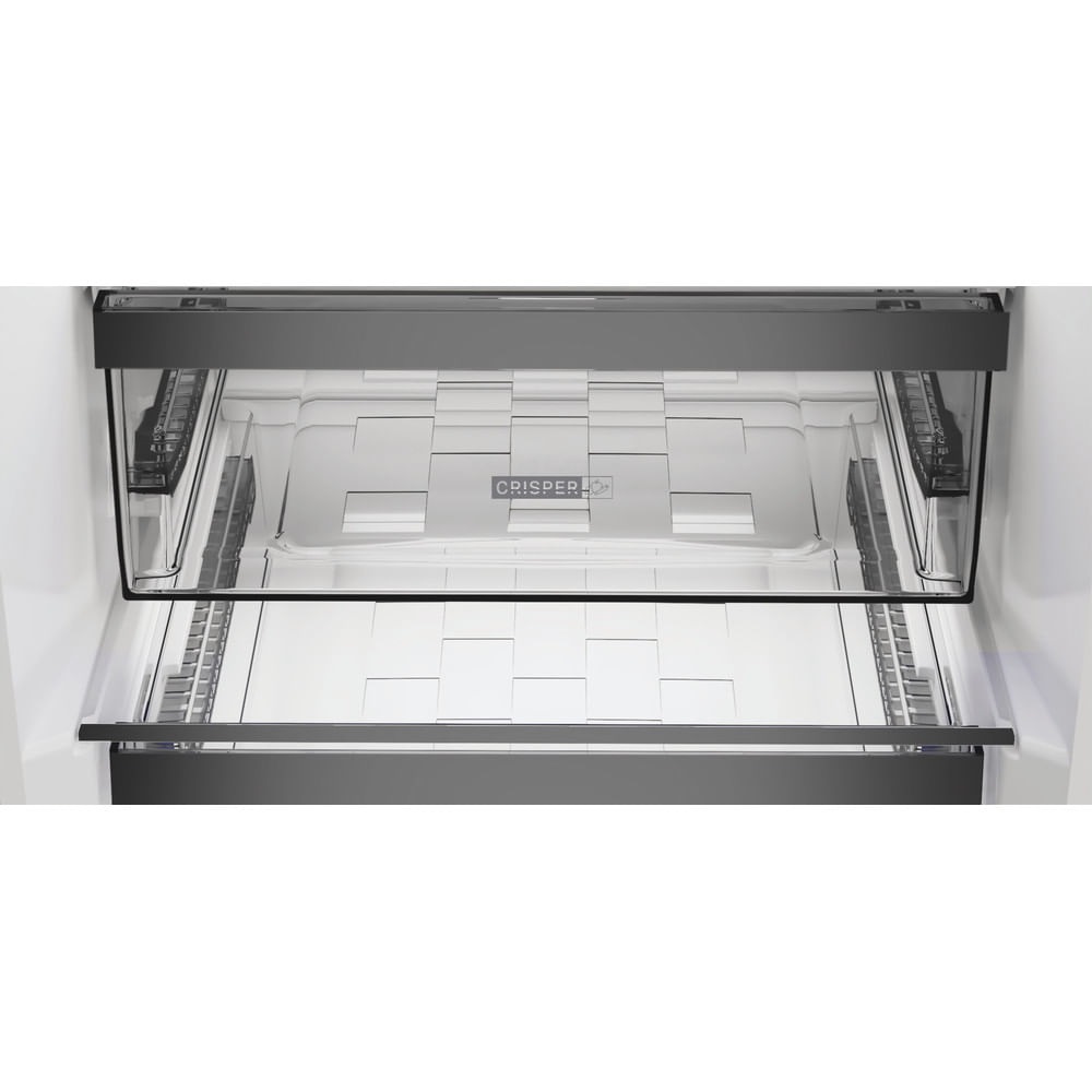 Whirlpool Frigorifero Combinato WHK 26404 XP7E - Capacità 355L, Classe Energetica B, No Frost, Acciaio Inox
