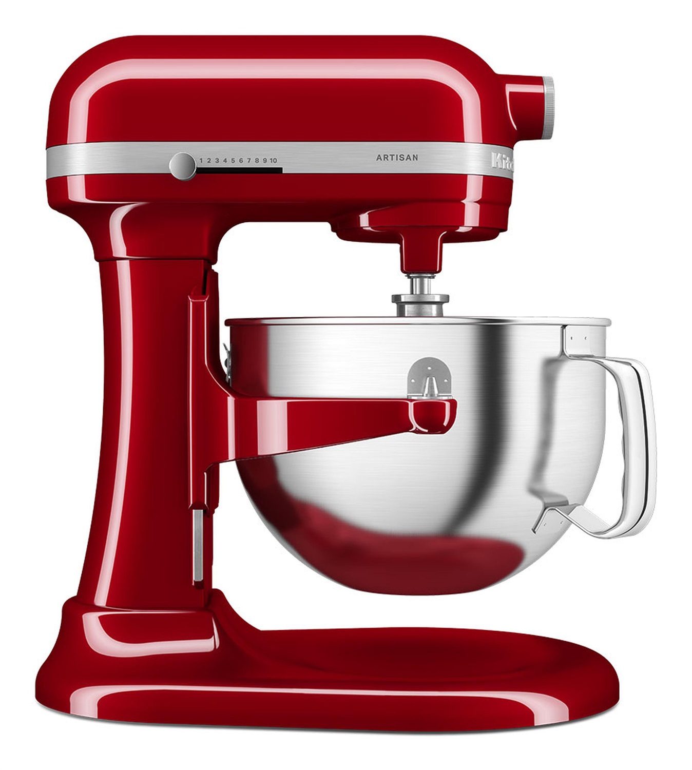 KitchenAid 5KSM60SPXEER Planetaria con Ciotola Sollevabile 5,6 L Rosso Imperiale - 325 W, 11 Velocità, 5 Accessori