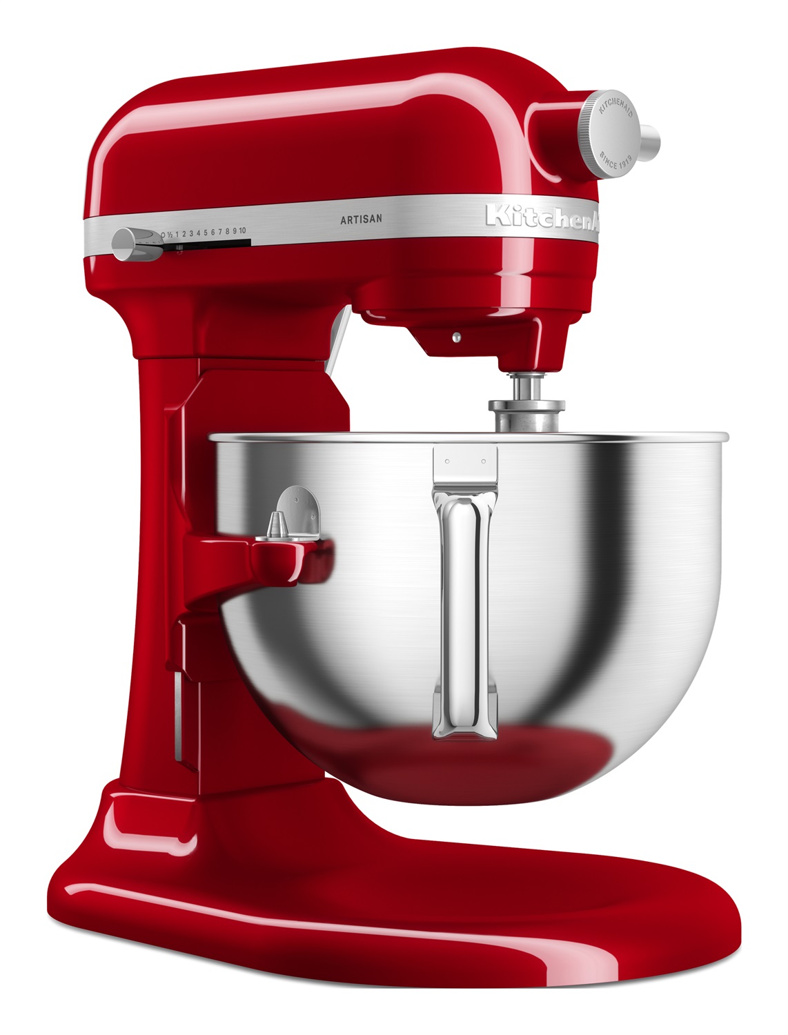 KitchenAid 5KSM60SPXEER Planetaria con Ciotola Sollevabile 5,6 L Rosso Imperiale - 325 W, 11 Velocità, 5 Accessori