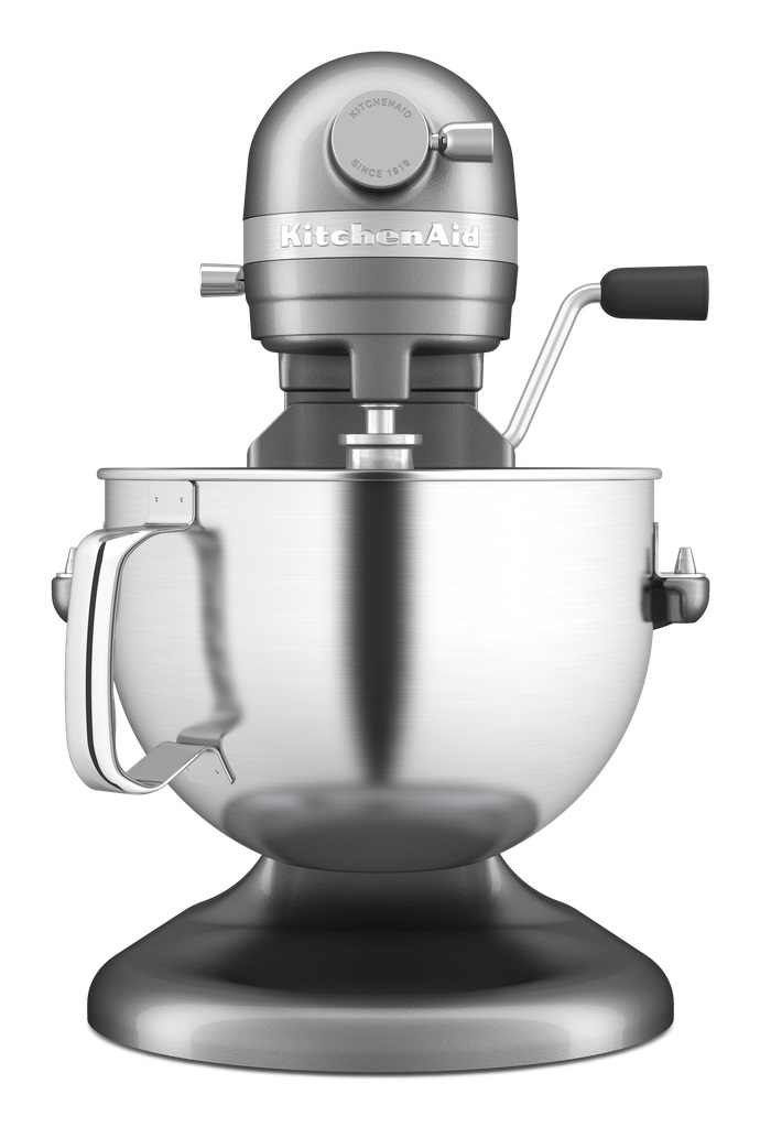 KitchenAid 5KSM60SPXECU Impastatrice Planetaria con Ciotola Sollevabile 325 W Argento Placcato, Capacità 5,6 L, Multifunzionale con 5 Accessori