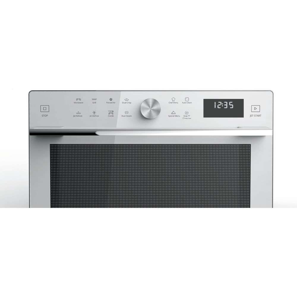 Whirlpool Supreme Chef Microonde Combinato a Libera Installazione - MWSC 933 SW, 33 Litri, 900 W, Bianco, con Grill e Funzione Vapore