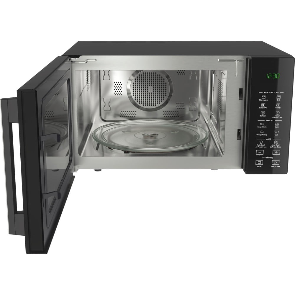 Whirlpool MWP 295 B Microonde Combinato a Libera Installazione - 29 Litri, 900 W, JetDefrost, Grill, Termoventilazione, Colore Nero