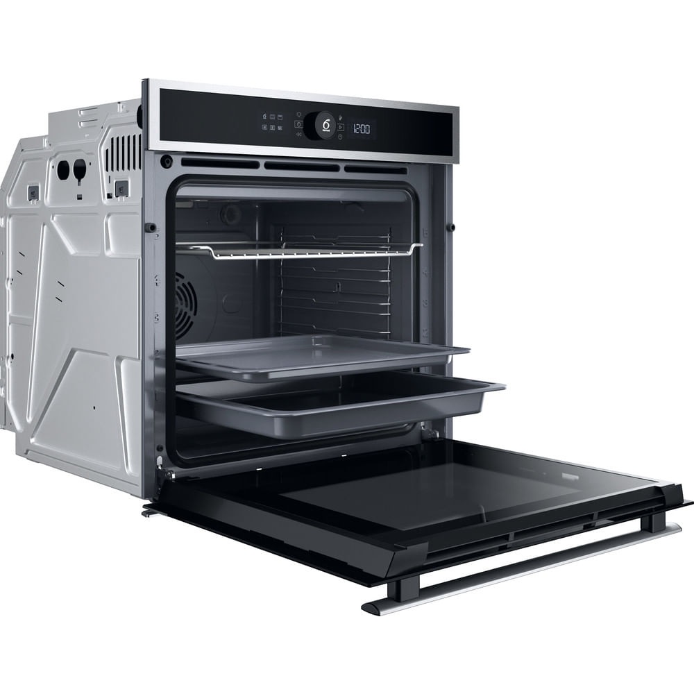 Whirlpool WOI4IS8HM0XA Forno multifunzione Inox 17 funzioni, 310°, Cook4, Steam , classe A , 73Lt, Idrolisi