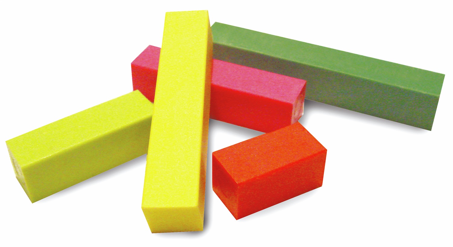 Arda Regoli Colorati - Valigetta da 200 pezzi in Plastica, 10 Misure e 10 Colori, Gioco Didattico per Apprendimento