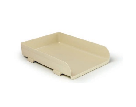 ARDA Portacorrispondenza Vintage Milk - Avorio - 33,5 x 25,4 x 7 cm - Capacità 400 Fogli A4 - Conf. 10 pz.