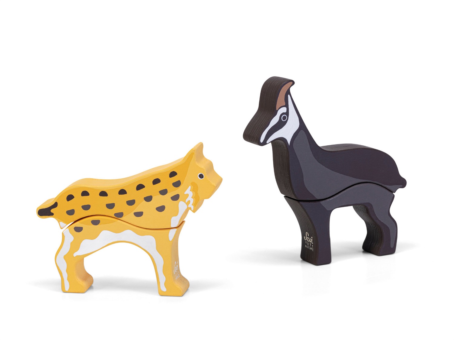 Sevi 87860 Mix & Match Camoscio Lince - Gioco Creativo in Materiale di Alta Qualità