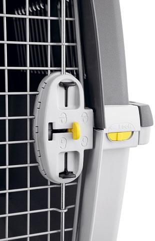 Kerbl Trasportino Gulliver 4 - IATA, 72 x 51 x 51.6 cm, Grigio, per piccoli cani e gatti