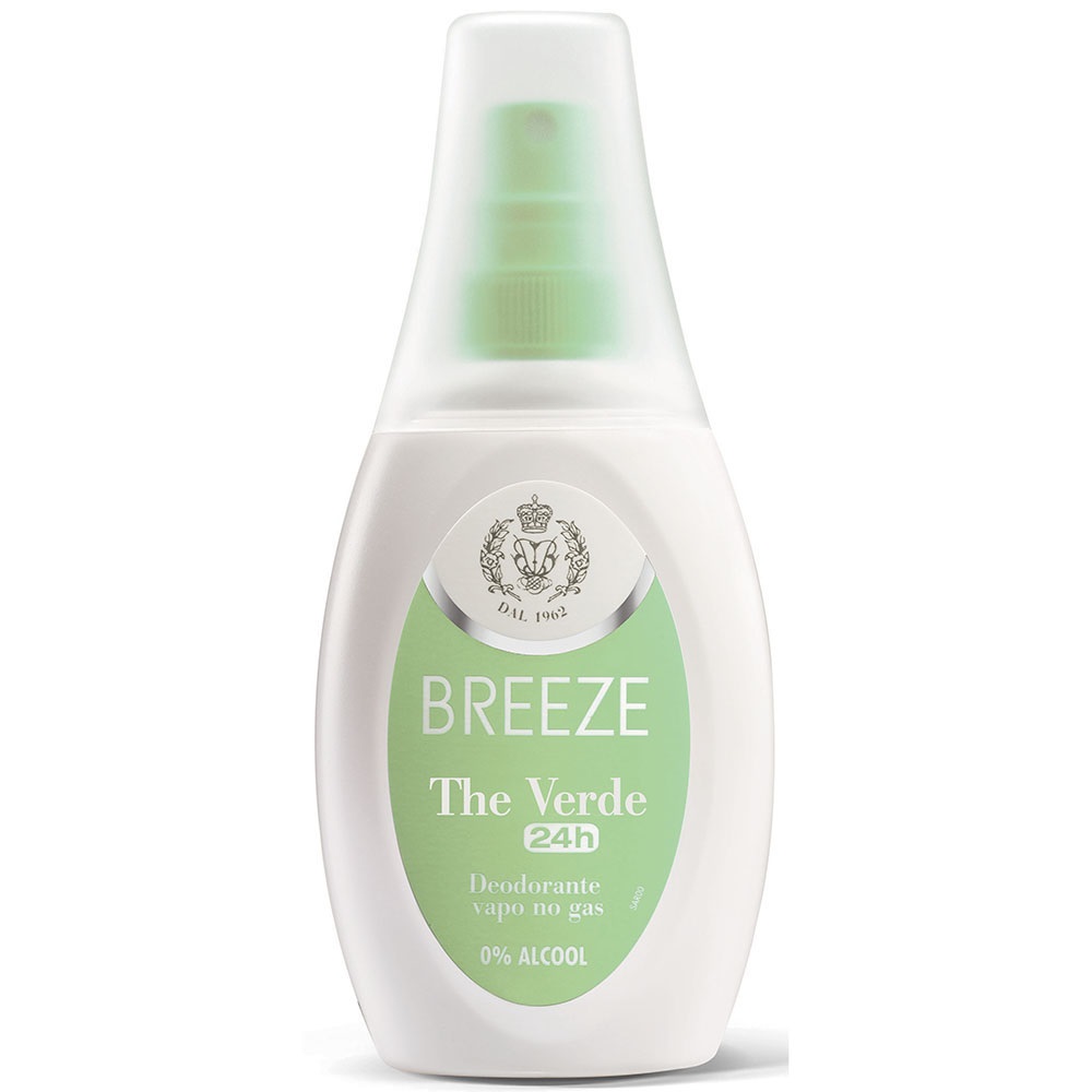 BREEZE The Verde Deodorante Vapo No Gas 75ml - Freschezza e Leggerezza