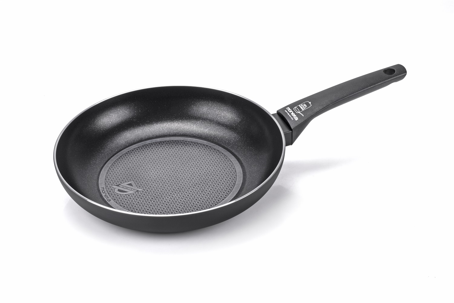 Moneta Recy Padella 26 cm - Corpo in Alluminio 100% Riciclato, Fondo Net Induction, Manico Atermico