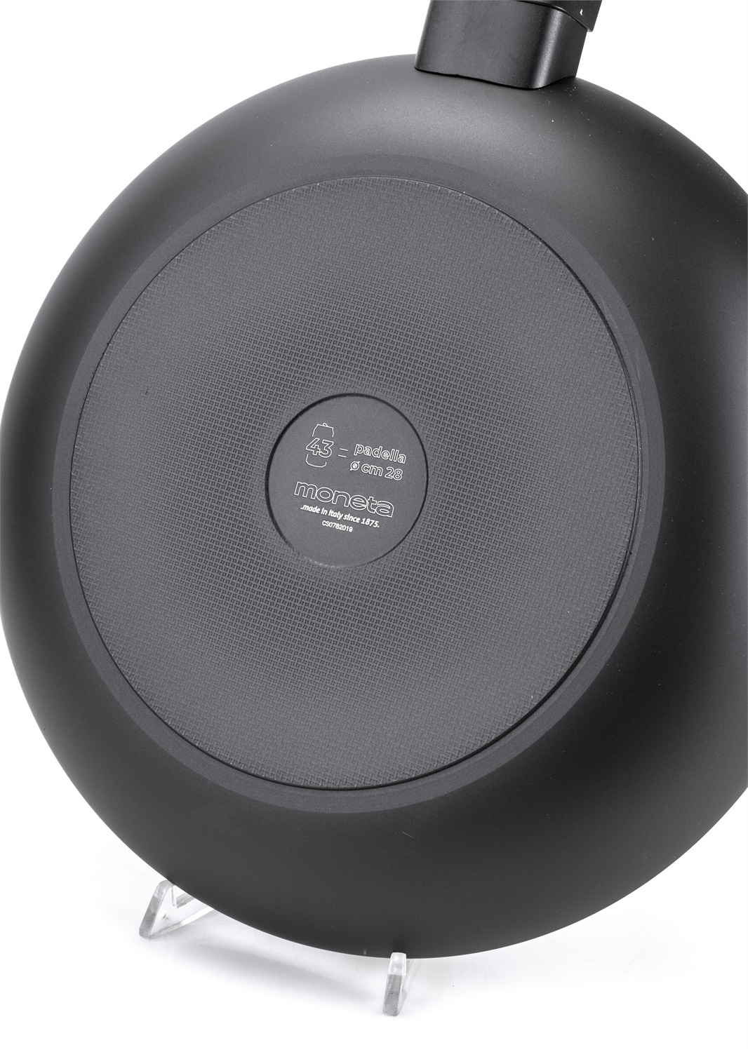 Moneta Recy Padella 30 cm - Corpo in Alluminio 100% Riciclato, Fondo Net Induction, Capacità 3 Litri