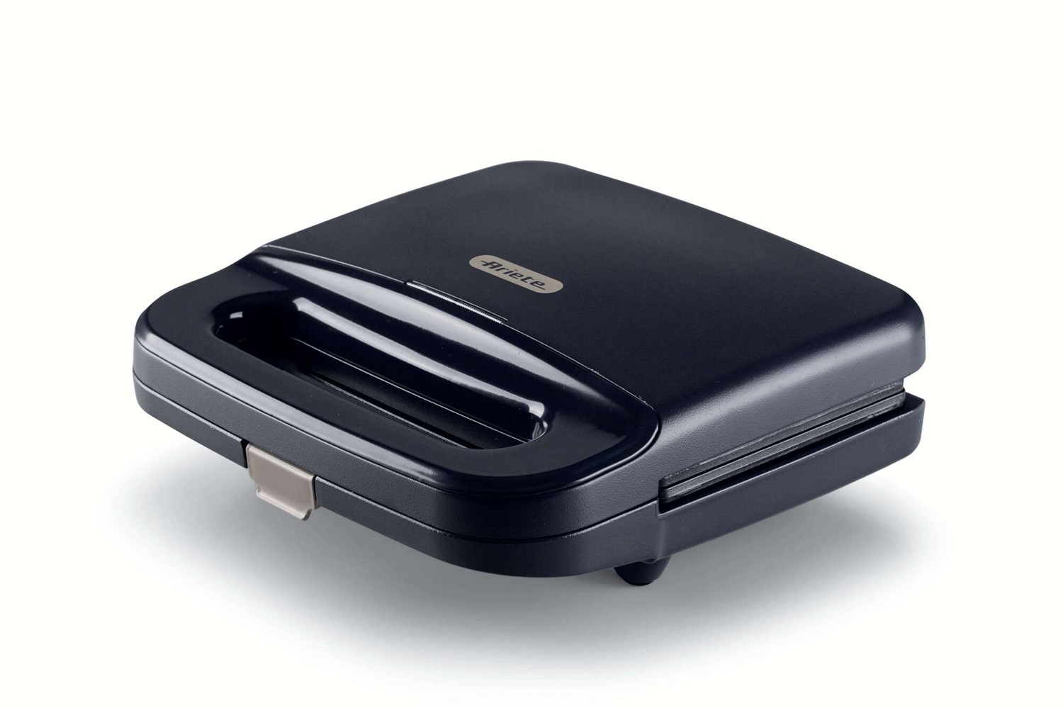 Ariete 1971 Tostiera Breakfast 750W - Piastra Elettrica per Toast, Sandwich e Panini con Rivestimento Antiaderente e Posizione di Riponimento Verticale - Dark Grey