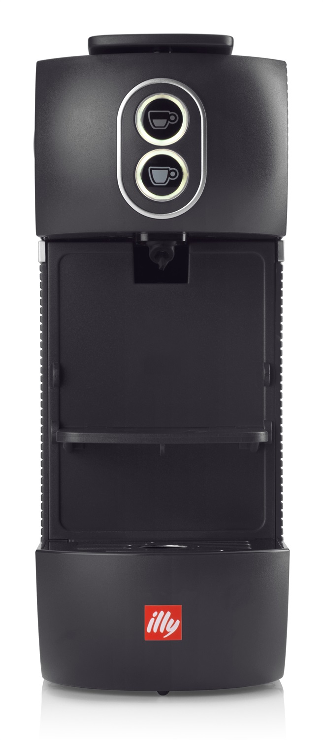 Illy Macchina da Caffè Automatica a Cialde E.S.E. 44mm, Capacità 1 L, Colore Nero