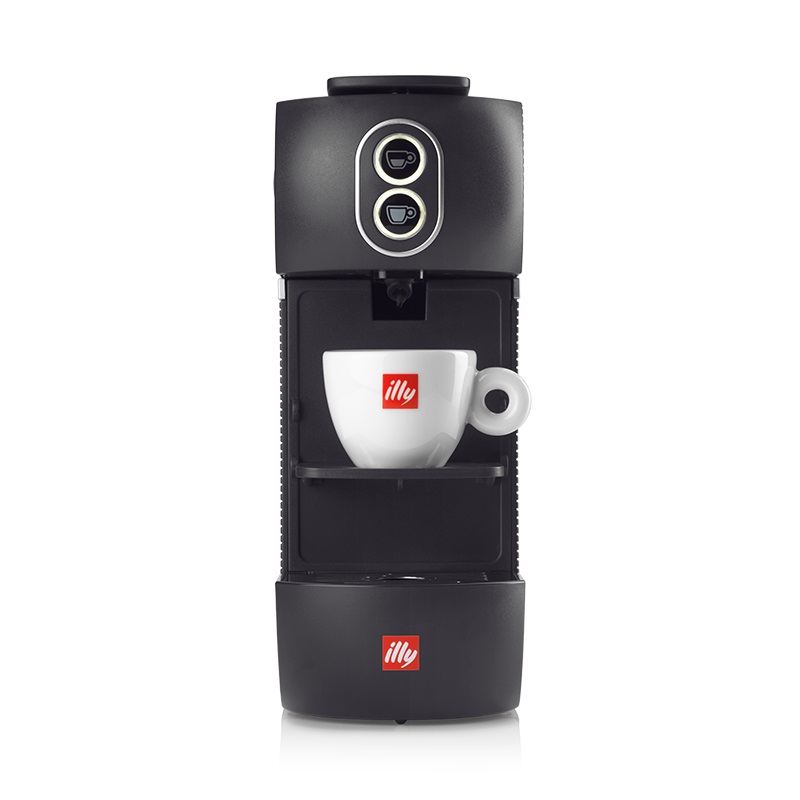 Illy Easy Macchina per Caffè a Cialde E.S.E. Automatica 1 L, 1250 W, 20 bar, Colore Nero