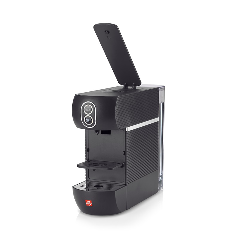 Illy Easy Macchina per Caffè a Cialde E.S.E. Automatica 1 L, 1250 W, 20 bar, Colore Nero
