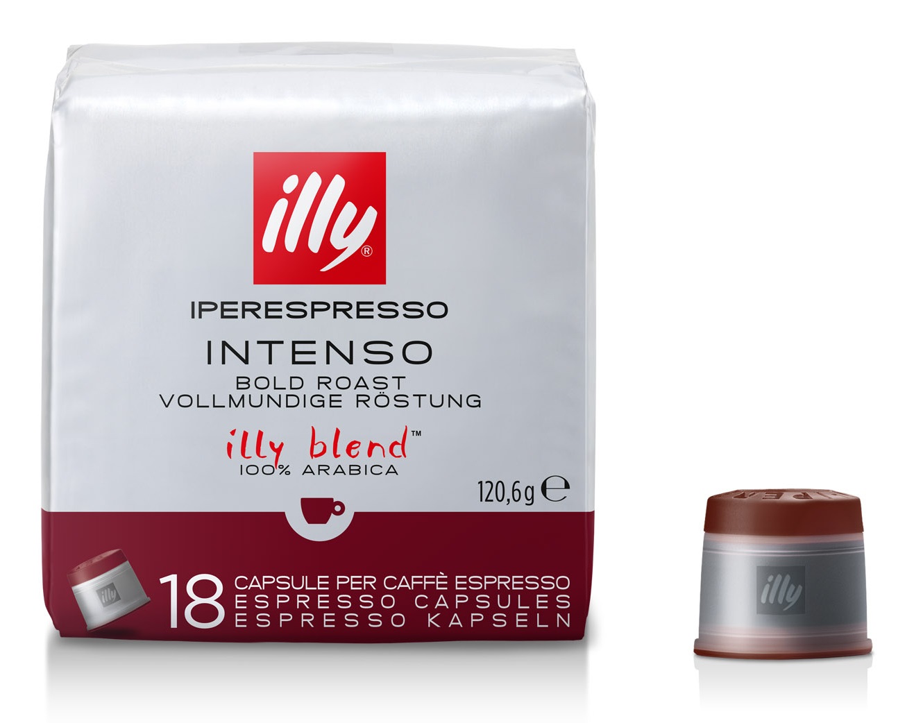 Illy 18 Caffè in Capsule Iperespresso tostato INTENSO