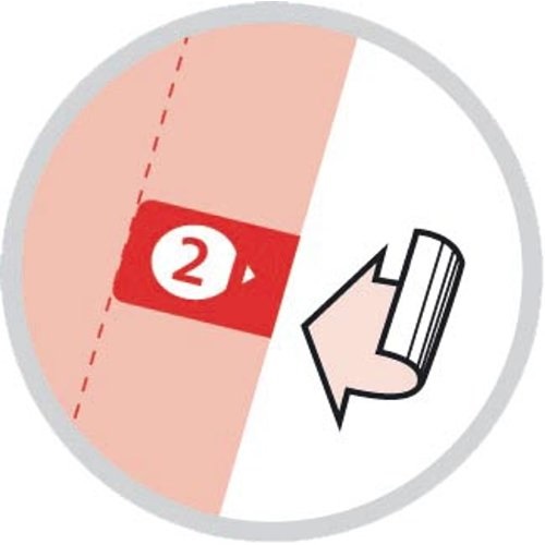 King Mec MEC 12 Classificatore Alfanumerico Blu con Custodia - Dorso 7 cm, 12 Cartelline a Tre Lembi, Facile Estrazione e Indici Adesivi