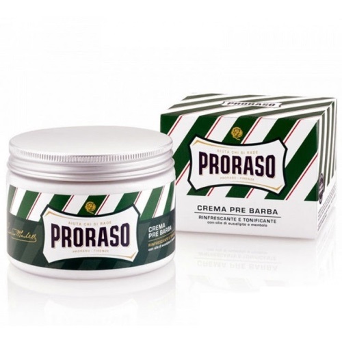 Proraso Crema Pre Barba Rinfrescante e Tonificante con Olio di Eucalipto e Mentolo - 300 ml