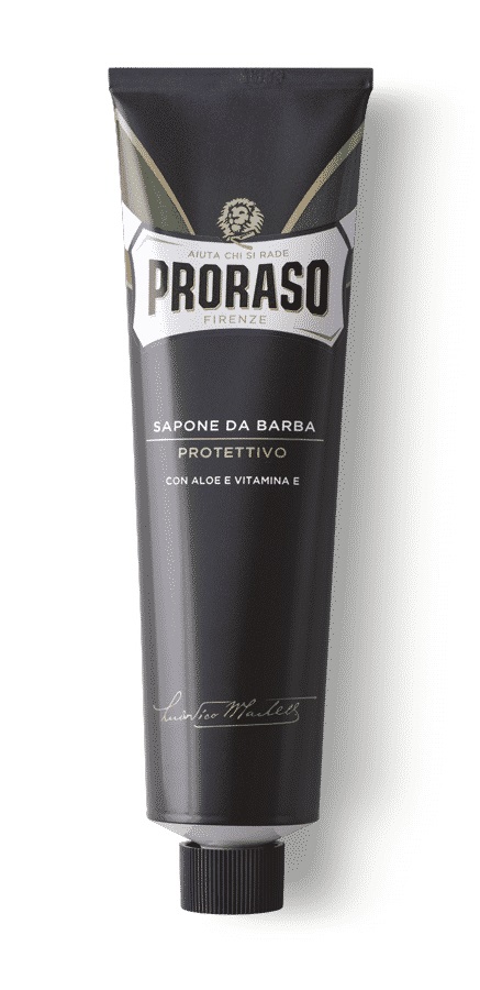 Proraso Sapone da Barba Protettivo in Tubo 150 ml - Aloe Vera, Vitamina E, Idratante e Lenitivo