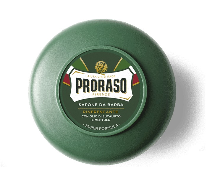 Proraso Sapone da Barba Rinfrescante in Ciotola 150 ml con Olio di Eucalipto e Mentolo - Idratante e Adatto per Tutti i Tipi di Pelle