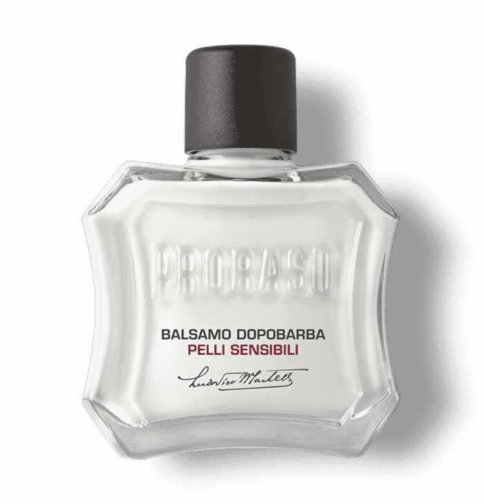 Proraso Balsamo Dopobarba Pelli Sensibili 100 ml - Formula senza alcool con Avena e Tè Verde, Antirritazione e Idratante