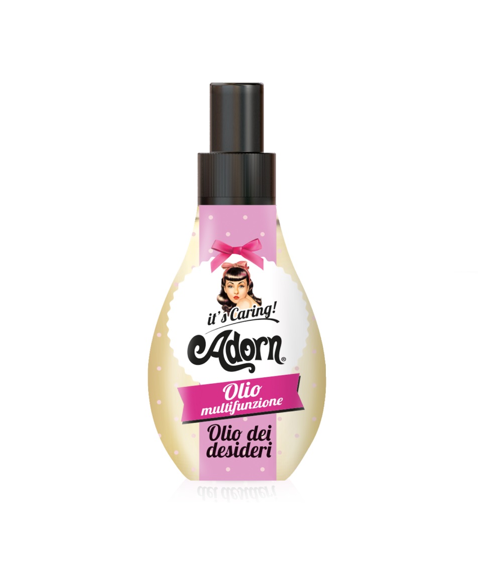 Adorn Olio Dei Desideri Multifunzione per Capelli 100 ml - Nutriente, Protettivo e Extra Lucentezza